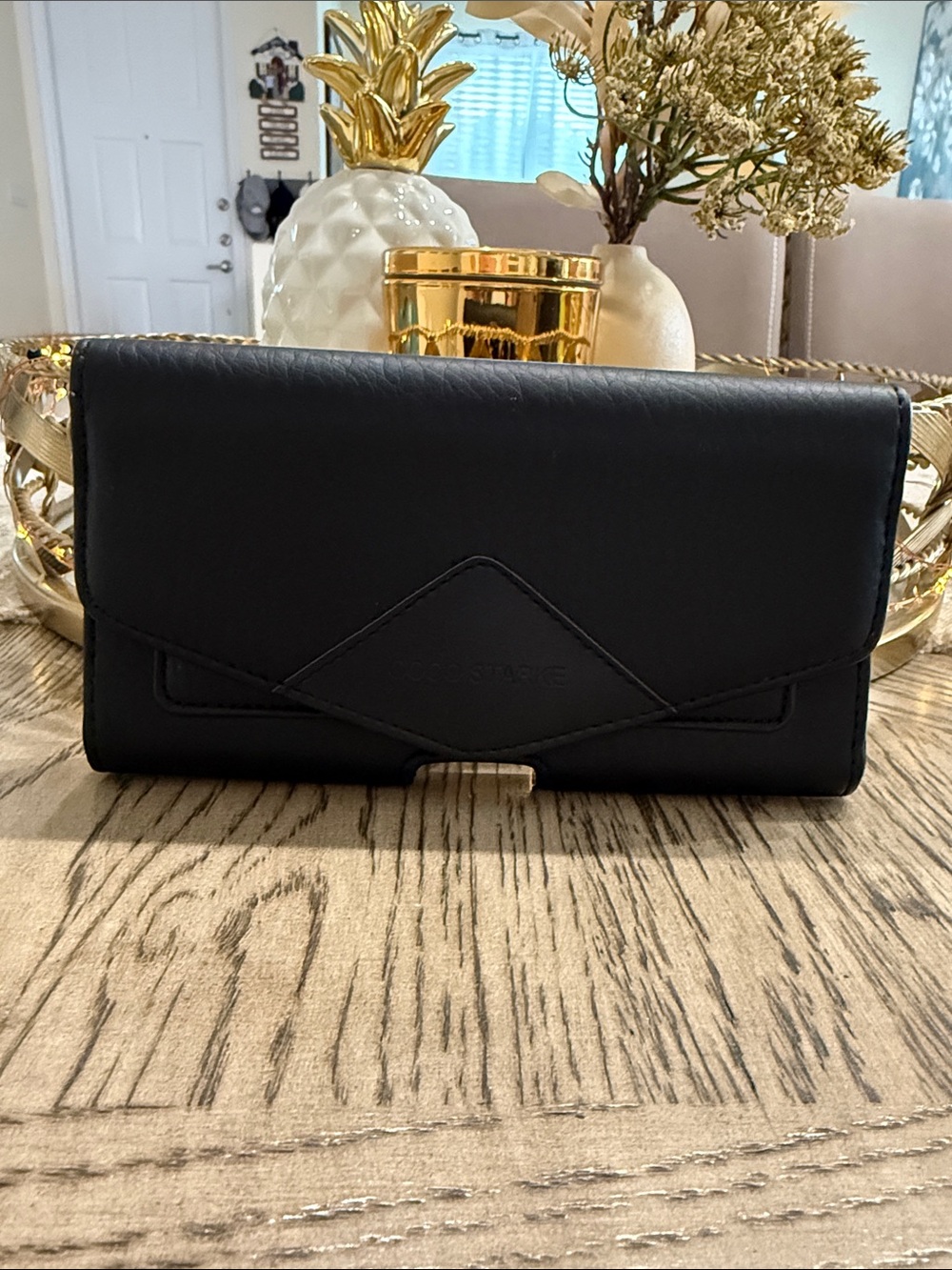 Black Unisex Phone Wallet ❣️